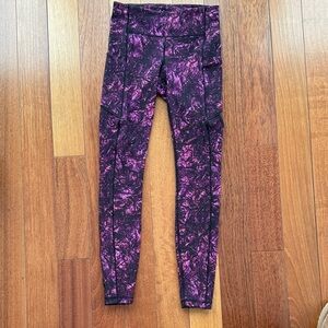 lululemon athletica Leggings in Purple and Black